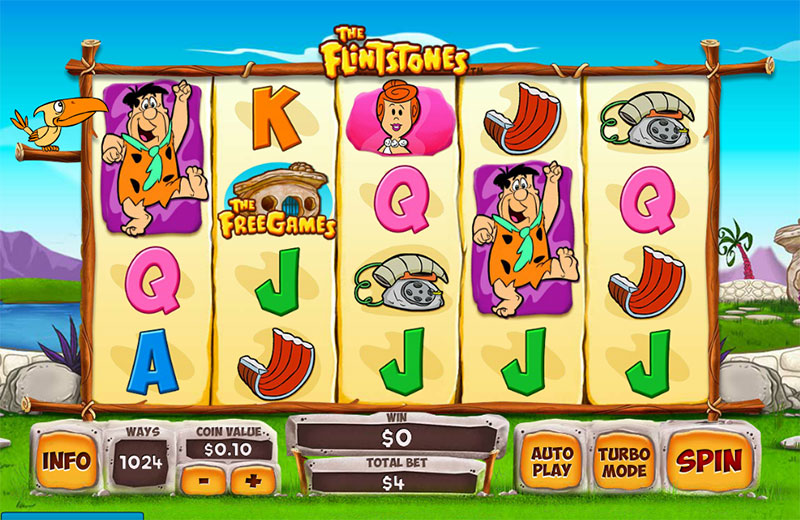 Play flintstones slot machine free online